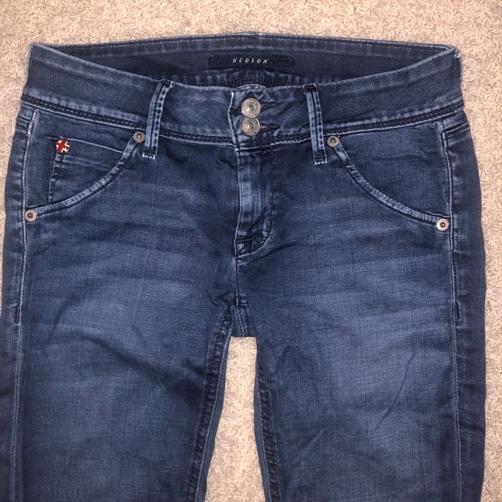 Hudson Collin flap skinny jeans